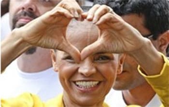 Marina disse estar confiante com o segundo turno