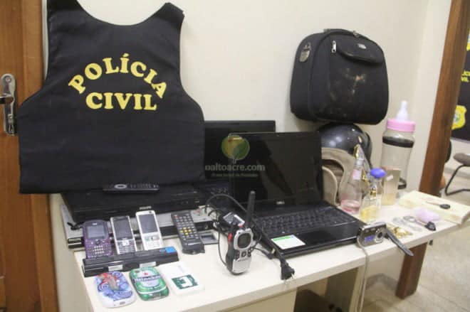 Polícia Civil prende acusados de roubo, tráfico, receptação e porte de armas no interior 1 Operação que durou 3 meses levou a polícia até ‘Luquinha’, principal suspeito