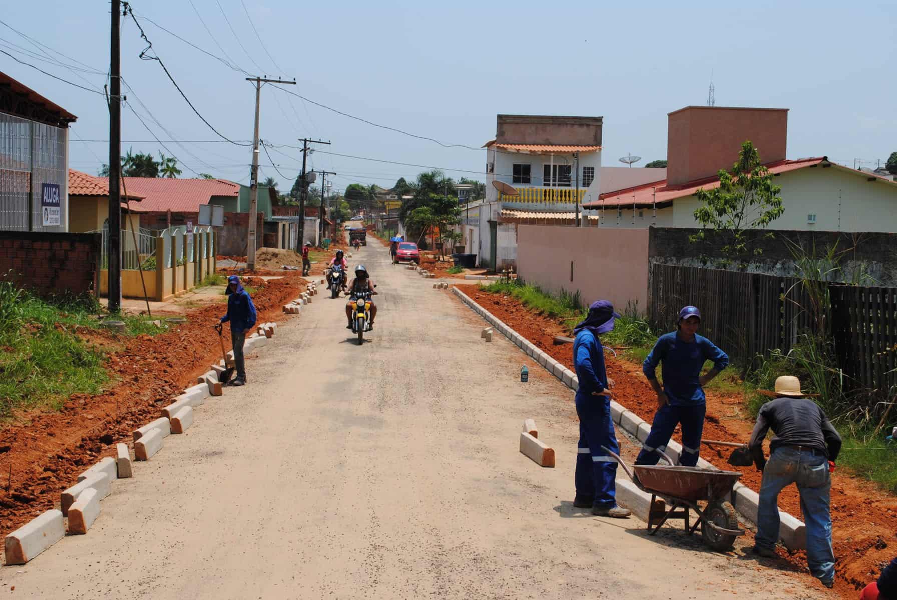 Investimento nas obras de pavimentação é de R$ 33 milhões