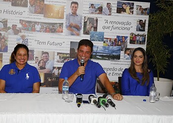 Em coletiva, Gladson Cameli agradece votação histórica para o Senado da República