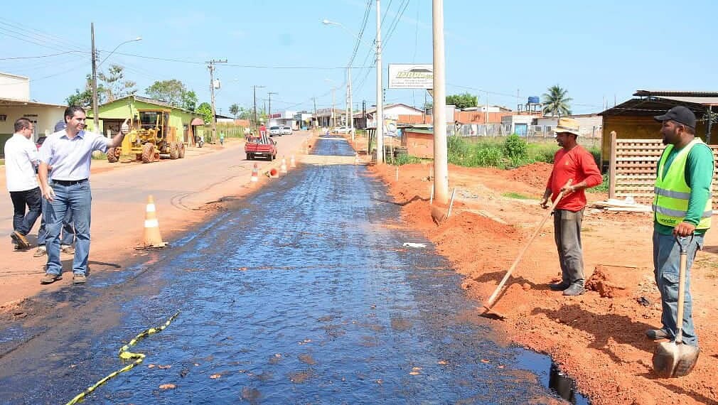 Prefeito visitou obras de vias estruturantes da cidade que passam por duplicação