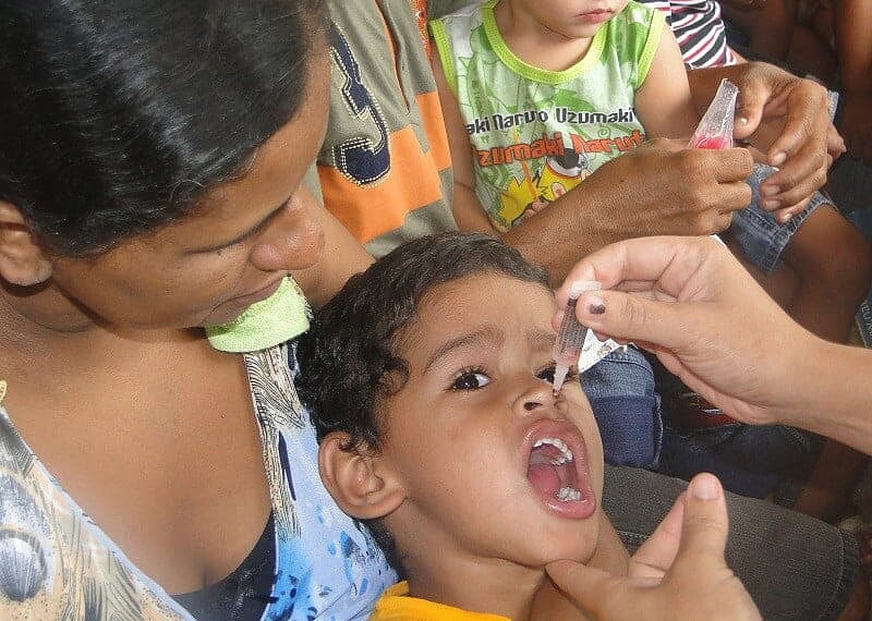 Campanha de vacinação contra paralisia infantil e sarampo começa no sábado