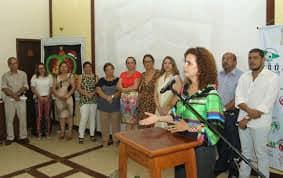 Primeira-dama em evento recente do Acre Solidário