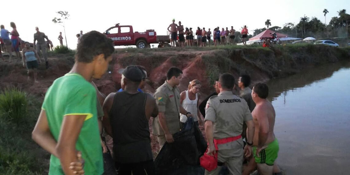 Bombeiros tentaram reanimar a criança no local