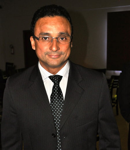 Empresário Adem Araújo, do Supermercado Araújo, um dos agraciados da noite