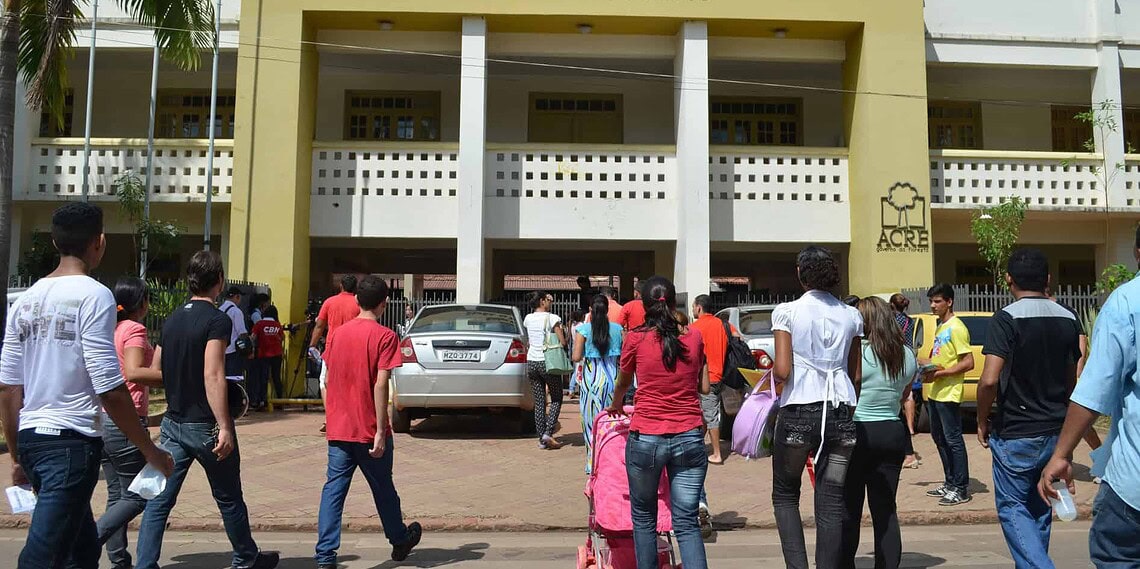 No Acre foram registradas 67.706 inscrições e 183 locais de aplicação da prova