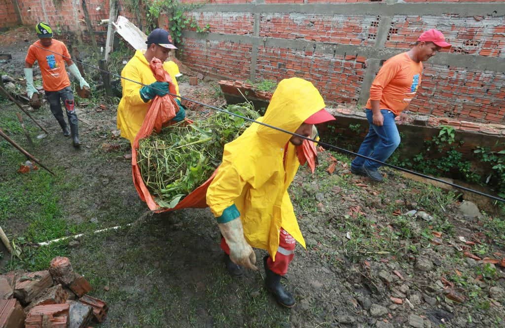 Travessa São Gabriel, no Aviário, passa por melhorias
