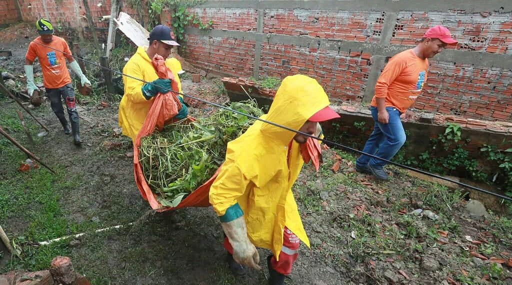 Travessa São Gabriel, no Aviário, passa por melhorias