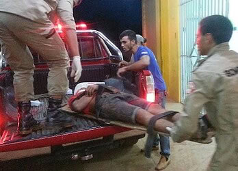 Adolescente fica ferido em acidente na BR 317