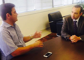 Cameli visita Tribunal de Justiça e MPE para reafirmar compromissos com instituições