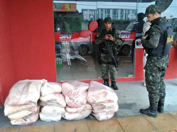 Polícia apreende quase meia tonelada de pirarucu e prende dois homens