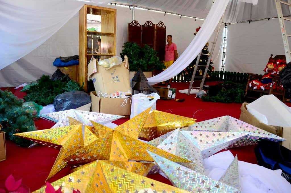 Preparação para o Natal no Calçadão (Fotos Fagner Delgado) (2)