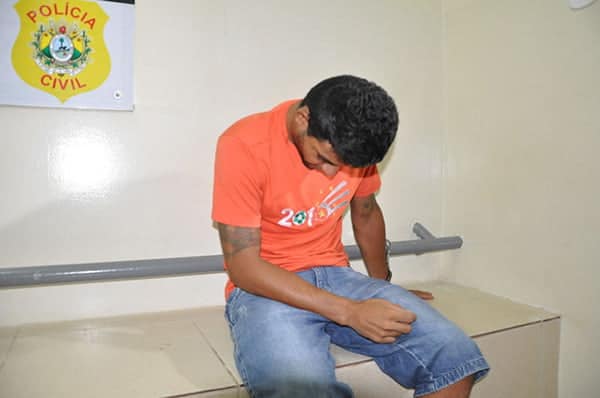 Isaias assumiu a autoria da droga e foi levado para a Defla