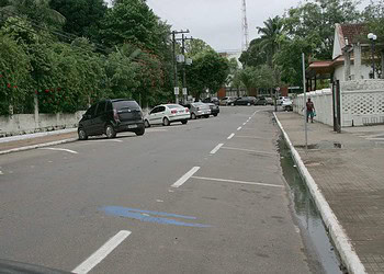 Ruas da Zona Azul, em Rio Branco, ficaram vazias