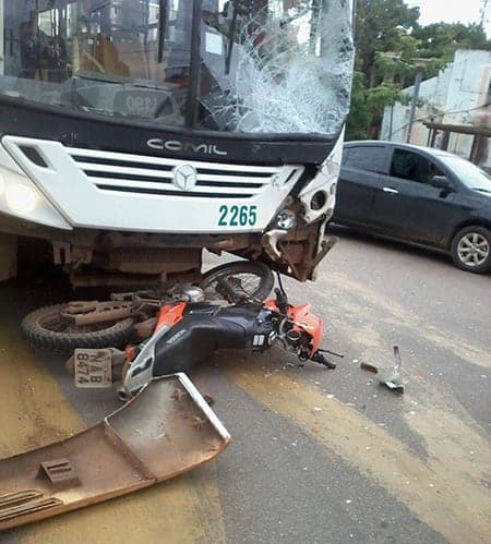 Acidente na Avenida Ceará