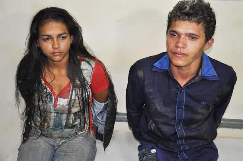 Casal de assaltantes é preso em flagrante no Segundo Distrito da cidade 3 Casal de assaltantes é preso em flagrante no Segundo Distrito da cidade