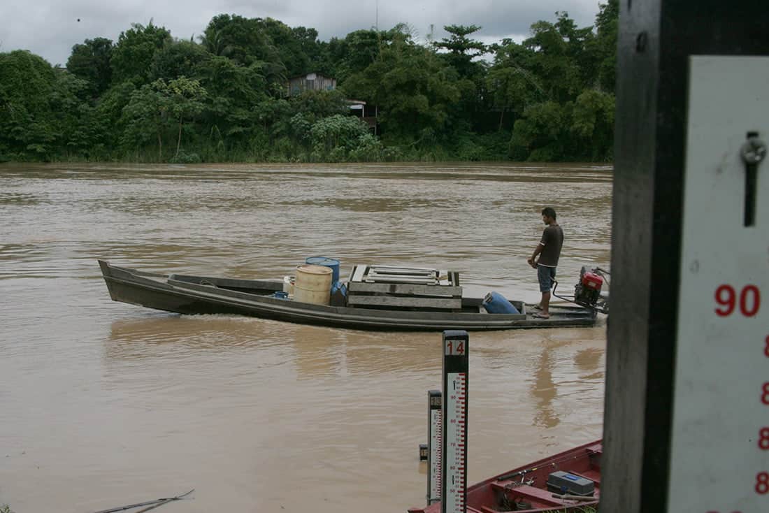 Rio Acre ultrapassa 12 metros e Defesa Civil instala boxes no Parque de Exposições 2 Cheia - OL (13)