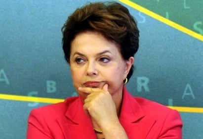 Cálculo de perda de ativos da Petrobras deixa a presidente Dilma Rousseff chateada