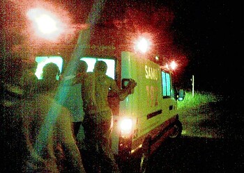 Fio de alta tensão quase tira a vida de homem no bairro Irineu Serra