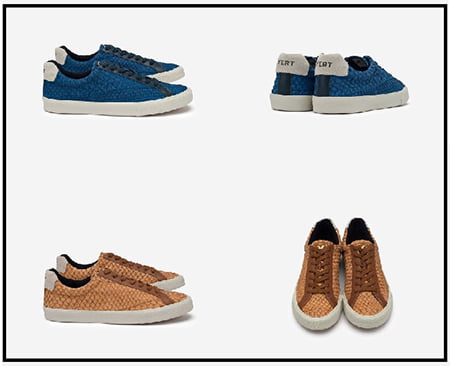 O novo modelo de tênis confeccionado com couro de tilápia curtido com taninos vegetais a partir de casca de acácia se tornou hit nesse verão. 