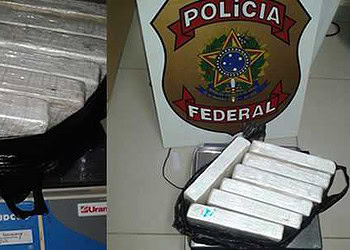 Homem é preso pela Polícia Federal com sete quilos de cocaína na BR-317