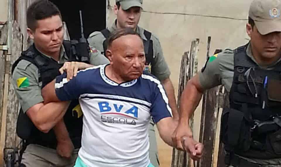 Idoso de 89 anos é preso acusado de estuprar menino de 9 anos 1 Cícero Pinto, 89, foi preso