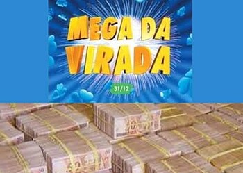 Quatro apostadores dividem R$ 263 milhões pela Mega da Virada