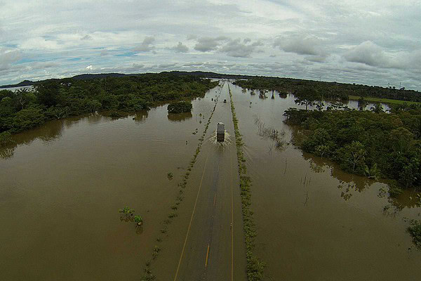 Sipam prevê nova enchente do Rio Madeira este ano
