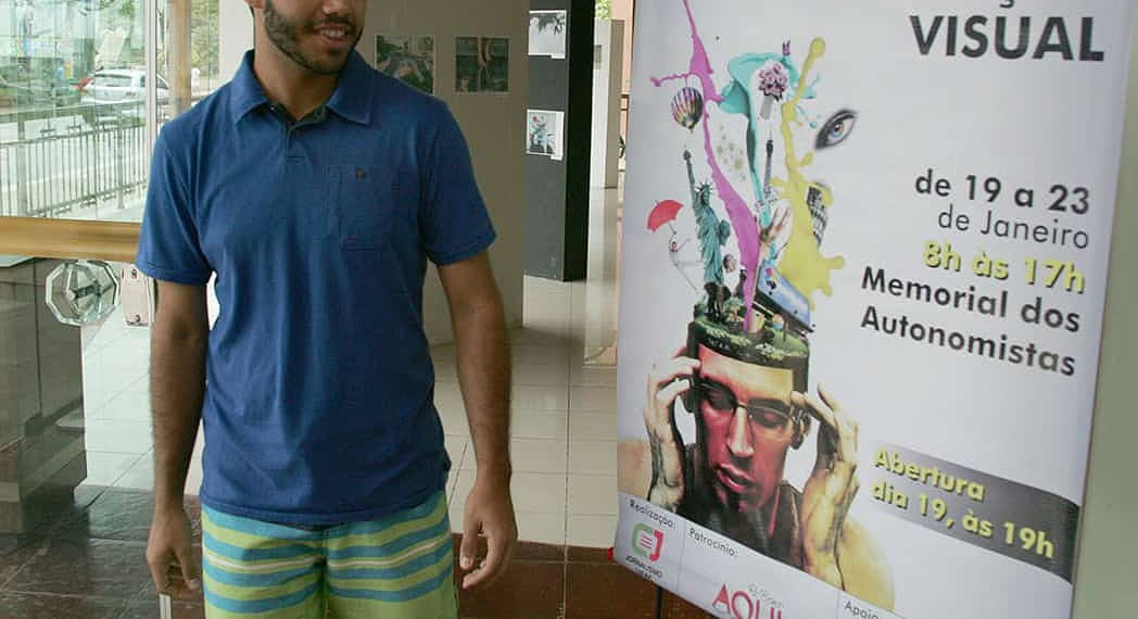 Estudante Daniel Alvez Scarcello afirma que a Mostra 
Experimental de Comunicação valoriza o trabalho acadêmico