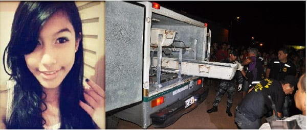 Morte de garota atropelada por ônibus causa comoção e indignação 1 Estefânia tinha 14 anos e voltava da igreja quando foi atropelada pelo ônibus