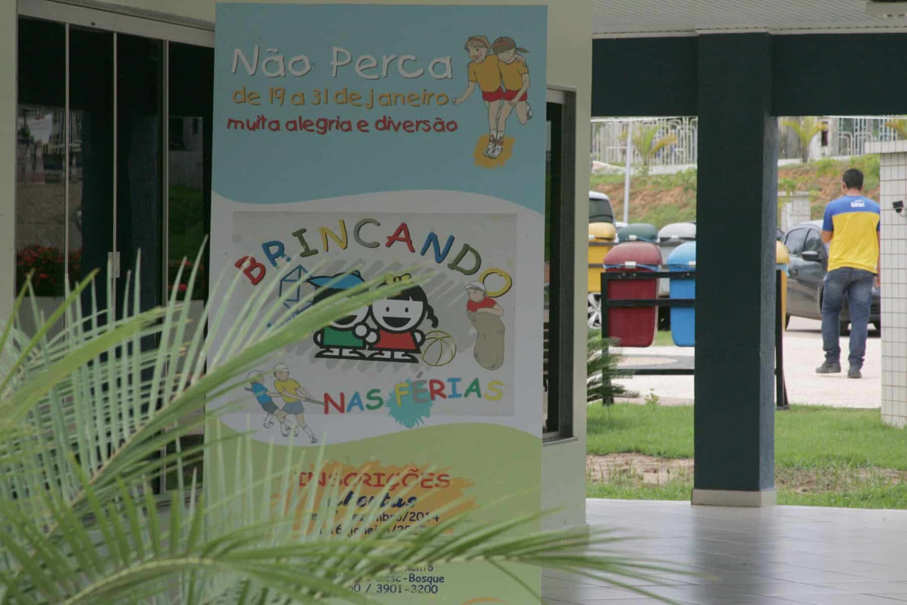 escolinha de férias SESC - OL