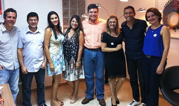  Empresário Marcelo Mendonça recebeu os amigos para brindar o seu aniversário na sexta-feira. Parabéns!