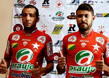 Zagueiro Tyrone e meia Rilber Silva, reforços do Estrelão
