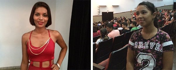 Uma gigante de olho no Acre 3 Tailane Damasceno, 20, quer voltar à faculdade e aliar estudos ao trabalho; Bruna Costa, 19, se inscreveu no curso por curiosidade