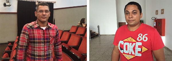 Uma gigante de olho no Acre 4 Eric Machado, 29, quer conhecer melhor o mercado do telemarketing; o educando Francisco Santos quer se destacar na empresa Contax