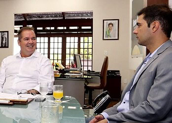 Gladson Cameli garante ao governador Tião Viana apoio ao estado e municípios