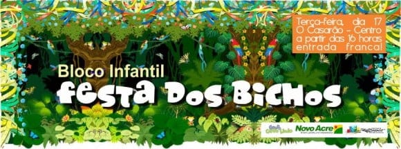 Bloco Festa dos Bichos fará a alegria das crianças no carnaval