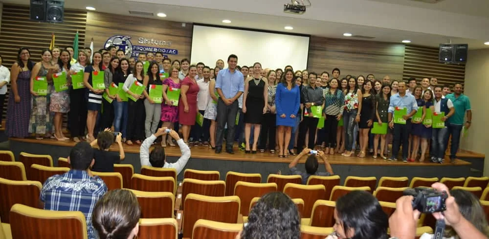 Solenidade foi realizada no auditório da Fecomercio. (Foto: Divulgação)