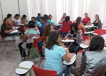 Professores participam de capacitação para o Projovem