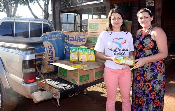 Ação Rio Branco Amiga recebe doação para as famílias atingidas pela cheia do Rio Acre