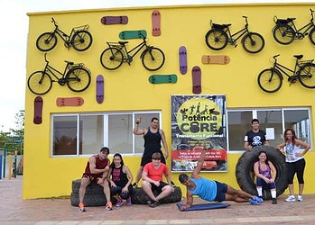 Grupo realiza treinamento funcional no Cidade Nova