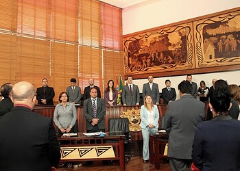 Sessão solene marca abertura das atividades no plenário da Assembleia Legislativa do Acre 12 Sessão solene marca abertura das atividades no plenário da Assembleia Legislativa do Acre