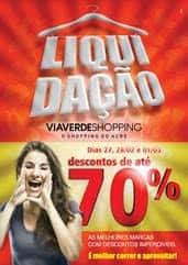 Via Verde Shopping promove grande liquidação neste fim de semana