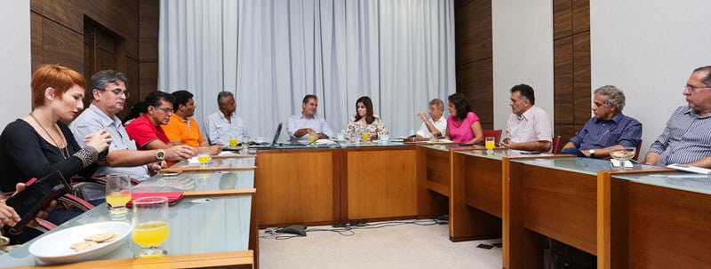 A agenda foi para apresentar o relatório de perdas, danos e soluções para a produção rural do Acre.