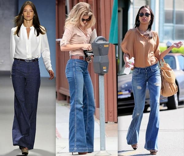 INVISTA NAS CALÇAS FLARE! 4 As calças flare realçam o quadril. Caso você não possua esta intenção, evite-a!