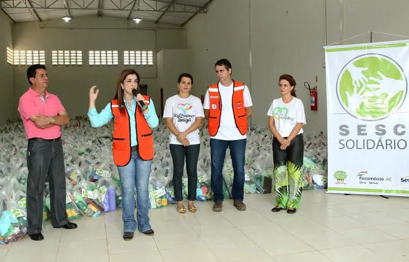 Fecomercio entregou R$ 2,5 milhões em cestas básicas