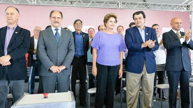 Dilma fez pedido durante solenidade no Rio Grande do Sul