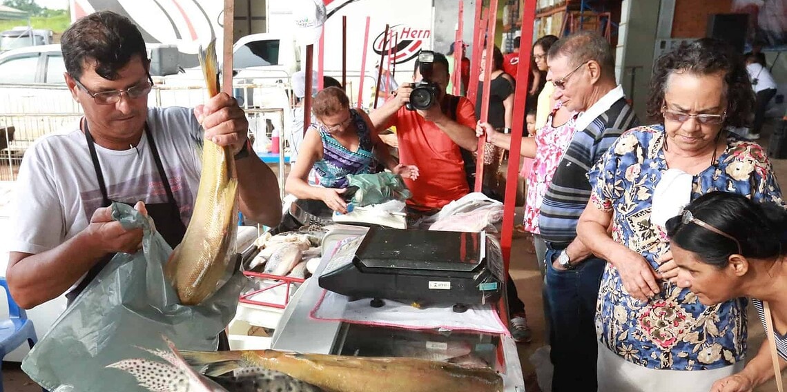 Prefeitura e governo organizam a 6ª Feira do Peixe na Semana Santa