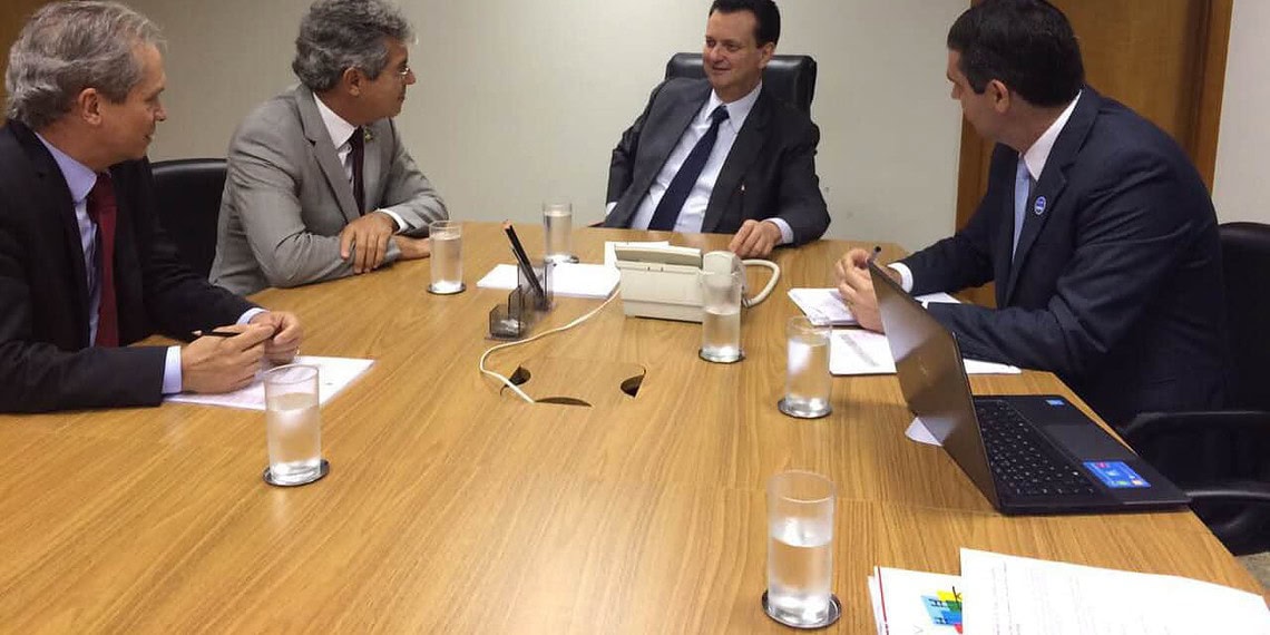 Prefeito Marcus Alexandre reuniu-se também com ministros. (Foto: Assessoria)