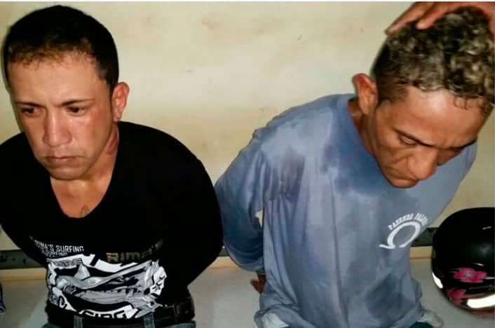Dupla armada é presa pela Polícia Militar